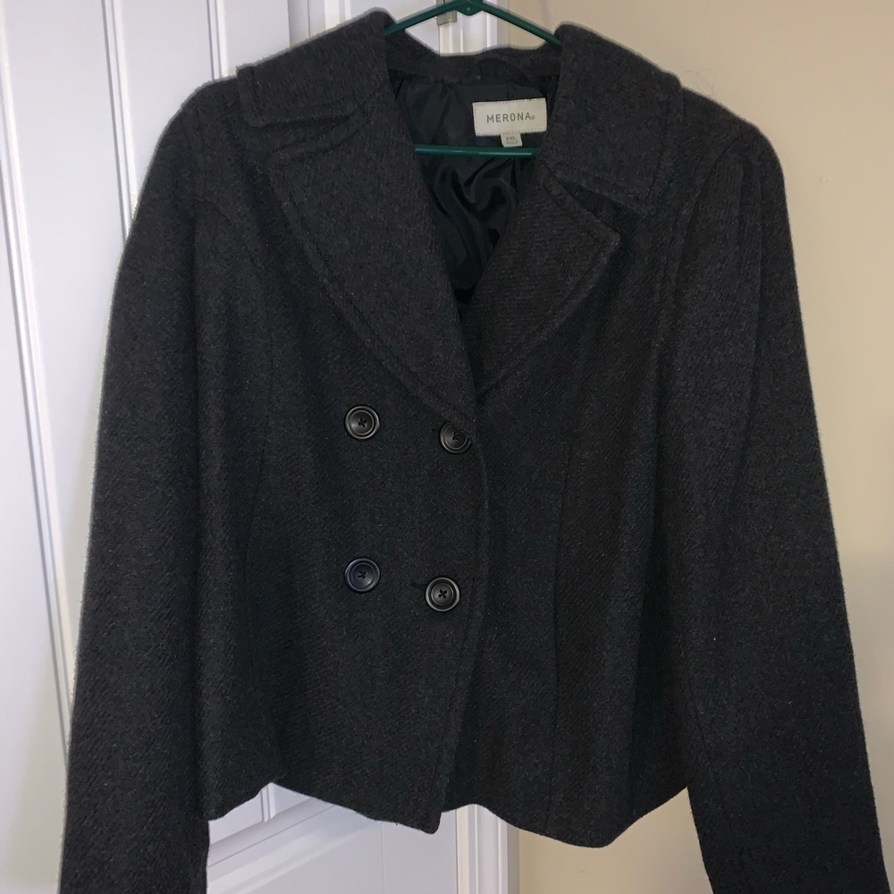 Grey Pea Coat